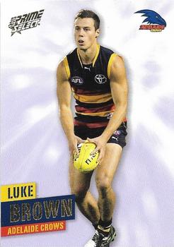 2013 Select Prime AFL #5 Luke Brown Front